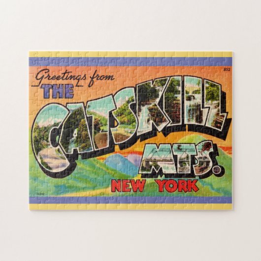 Oude groeten uit de Catskill Mountains Legpuzzel (Horizontaal)