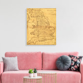 Oude Groot-Brittannië Canvas Afdruk (Insitu (Woonkamer))