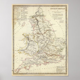 Oude Groot-Brittannië I Poster