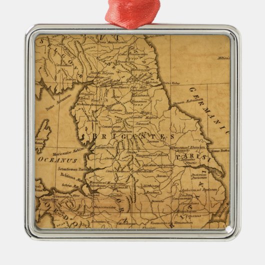 Oude Groot-Brittannië Metalen Ornament (Voorkant)