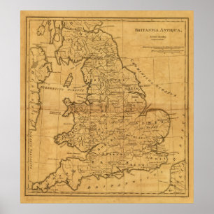 Oude Groot-Brittannië Poster