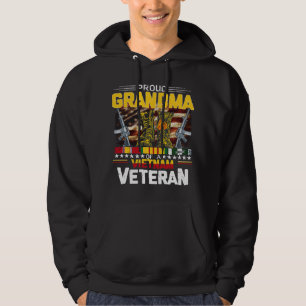 Oude grootmoeder van een Vietnam veteraan Vietnam  Hoodie