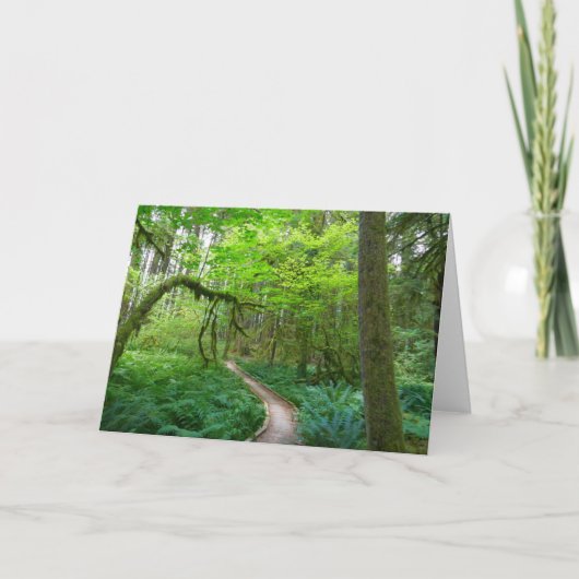 Oude Groves Trail bij het Nationaal Park van de Ol Kaart (Voorkant)