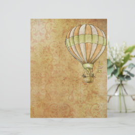 Oude grunge ballon