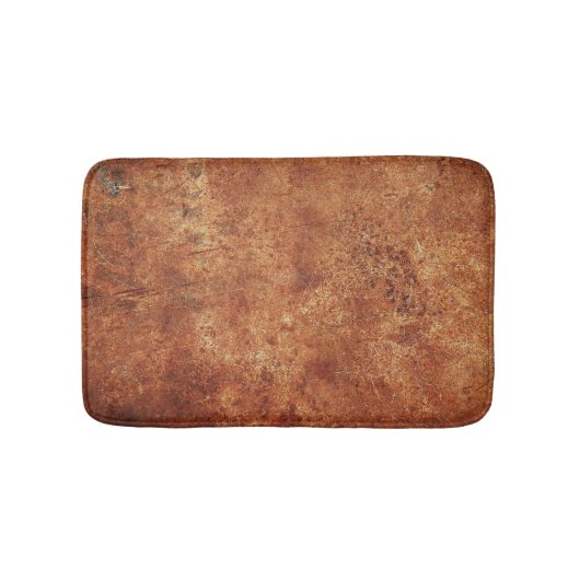 Oude Grunge rustieke metalen textuur Badmat (Voorkant)