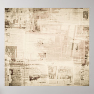 Oude grungy papieren textuur achtergrond. poster
