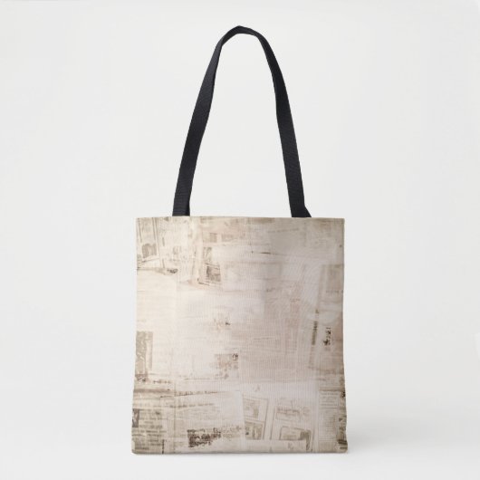 Oude grungy papieren textuur achtergrond. tote bag (Voorkant)