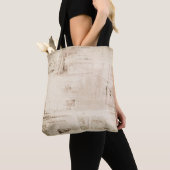 Oude grungy papieren textuur achtergrond. tote bag (Dichtbij)
