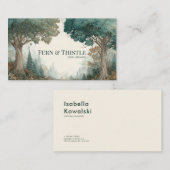 Oude Guardian Trees Vista Visitekaartje (Voorkant / Achterkant)