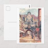 Oude Guild Hall in Carnarvon, Wales Briefkaart (Voorkant / Achterkant)
