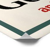 Oude Guinness Kreeft Poster Print, Iers Bier (Hoek)