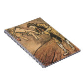 Oude Gulliver's Travels van Arthur Rackham Notitieboek (Rechterzijde)