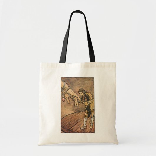 Oude Gulliver's Travels van Arthur Rackham Tote Bag (Voorkant)