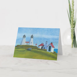 Oude Gurnet vuurtorens Bedankkaart