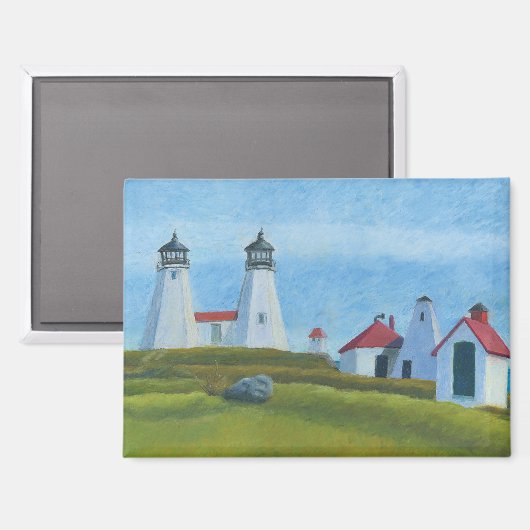 Oude Gurnet vuurtorens Magneet (Voorkant / Achterkant)