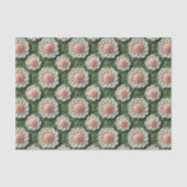Oude Haak Brei Bloem Patroon BP2 Découpage Tissuepapier (Voorkant)