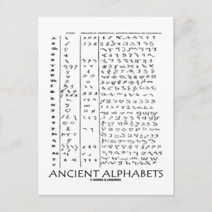 Oude habets briefkaart