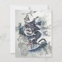 Oude hag heks die iets voor Halloween brouwt