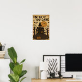 Oude Halloween, binnen als je durft Poster (Thuiskantoor)