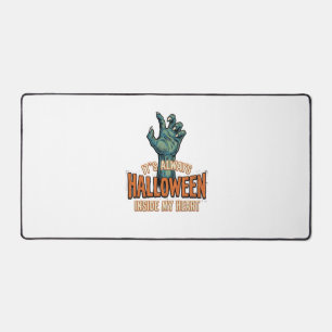Oude Halloween Binnen Mijn Hart Monster Hand Ontwe Bureaumat