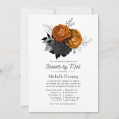 Oude Halloween Bloemrijke Shower per Post Kaart (Voorkant)