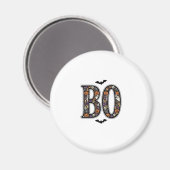 Oude Halloween Boo Doodle Vector Ontwerp_1 Magneet (Voorkant / Achterkant)