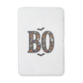 Oude Halloween Boo Doodle Vectorontwerp_1 Badmat (Voorkant Verticaal)