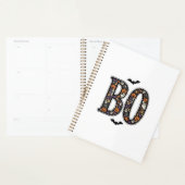 Oude Halloween Boo Doodle Vectorontwerp_1 Planner (Display)