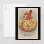 Oude Halloween Briefkaart (Voorkant / Achterkant)