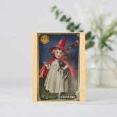 Oude Halloween Briefkaart (Staand voorkant)