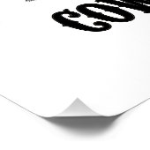Oude Halloween Bull Sheet Perfect Poster (Hoek)