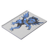Oude Halloween, eng gargouille-demon Notitieboek (Linkerzijde)