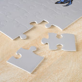 Oude Halloween, eng gargoyle-demon Legpuzzel (Zijkant)