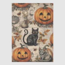 Oude Halloween Ephemera Tissuepapier