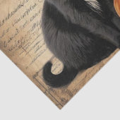 Oude Halloween Ephemera Tissuepapier (Detail)