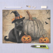 Oude Halloween Ephemera Tissuepapier (Craft)