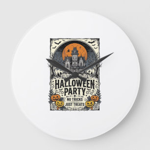 Oude Halloween-feest Geen Streken Alleen Snoepjes  Grote Klok