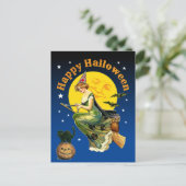 Oude Halloween Feestdagenkaart (Staand voorkant)