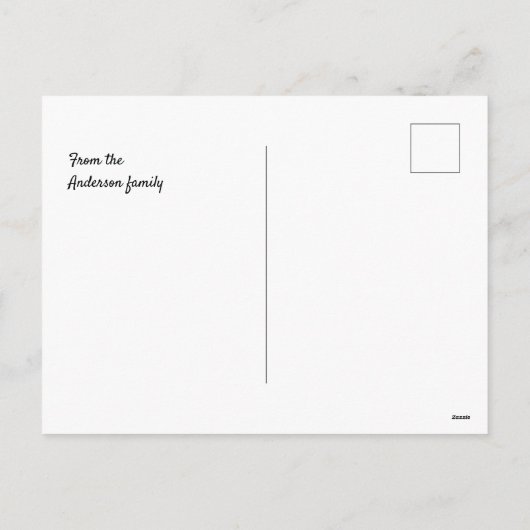 Oude Halloween Feestdagenkaart (Achterkant)