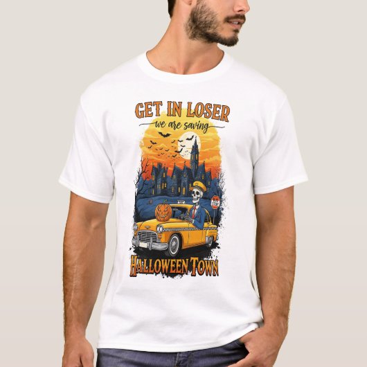 Oude Halloween-film T-shirt (Voorkant)