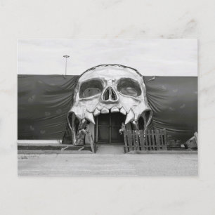 Oude Halloween Fort Worth Texas Griezeldrempel Briefkaart