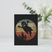 Oude Halloween Geest Briefkaart (Staand voorkant)