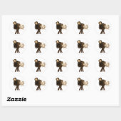 Oude Halloween Geest Camera Sticker – Griezelen (Vel)
