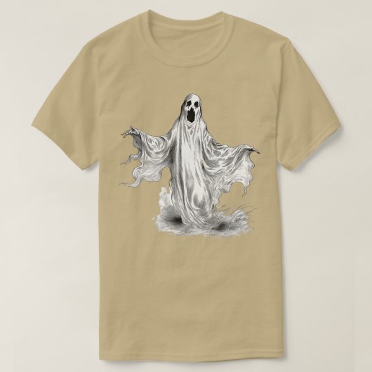 Oude Halloween Geesten (2) T-shirt (Design voorkant)