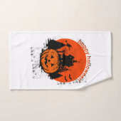 Oude Halloween Gelukkig Halloween 2 Handdoek (Handdoek)