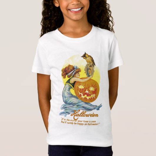 Oude Halloween Glamour T-shirt (Voorkant)