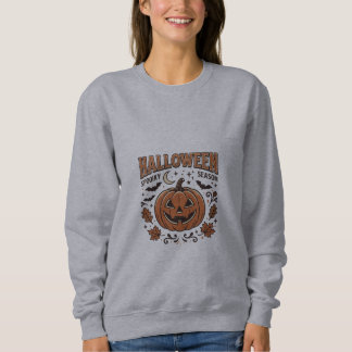 Oude Halloween Griezelig Seizoen Retro Pompoen Trui