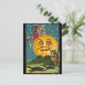 Oude Halloween-groeten Briefkaart (Staand voorkant)