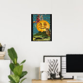 Oude Halloween-groeten Poster (Thuiskantoor)