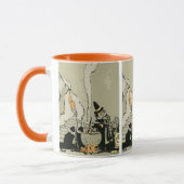 Oude Halloween, Heks met Ketel en Katten Mok (Links)
